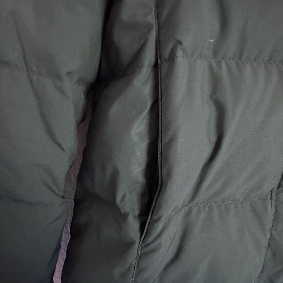 LL Bean Women’s Black Down Insulated Parka Puffer Ultrawarm Jacket M - Picture 7 of 11